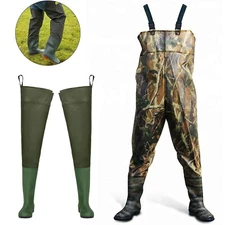 Waterproof Waders Camouflage for Fishing Leisure Water Gardening or Agriculture