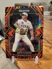 2022 Prizm Draft Picks Tiger Stripes #PDP97 Pete Hansen Prospect RC #/99 🔥📈