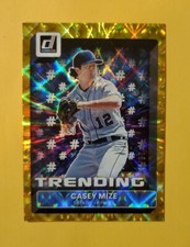 2022 Panini Donruss Gold /99 Casey Mize #T-10 Trending SP