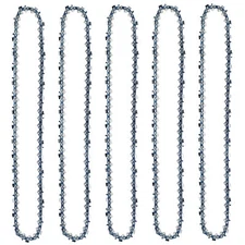 5PCS 16'' inch 325"-050-66DL Chainsaw Chain Blade .325" .050" 66 DL Full-Chisel