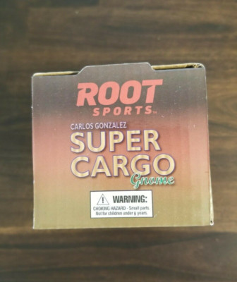 New Super Cargo Carlos Gonzalez Colorado Rockies Bobblehead Gnome 2014 SGA NIB