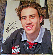 GRIFFIN DARBY SIGNED 8X10 MATTE PHOTO PORTLAND WINTERHAWKS 2026 NHL DRAFT (A)