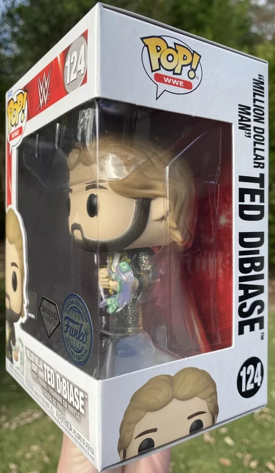 Vinilo Funko Pop Million Dollar Man Ted Dibiase #124 WWE NUEVO Foto 2 de 4