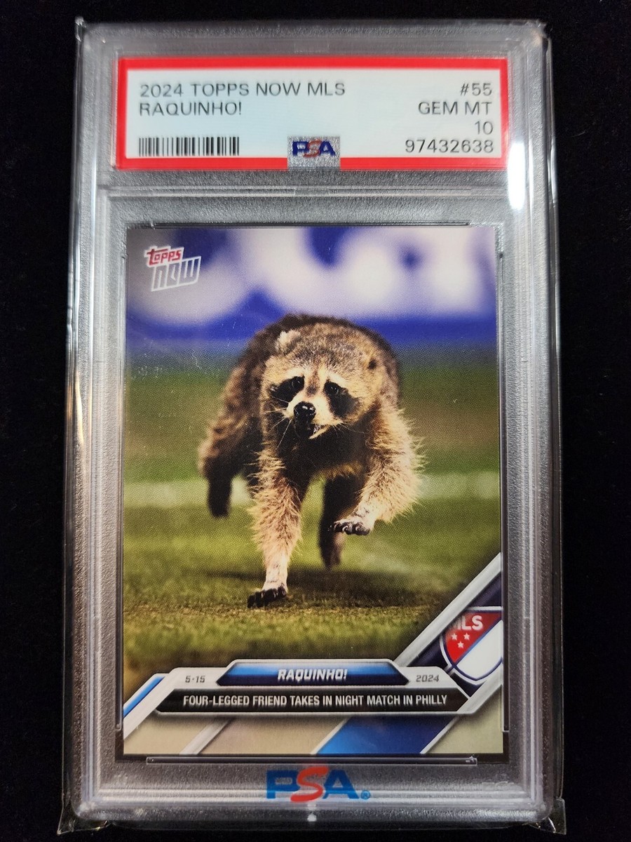 Raquinho! PSA 10 2024 Topps Now MLS #55 RC Rookie Card Raquinho! PSA 10 2024 Topps Now MLS #55 RC Rookie Card