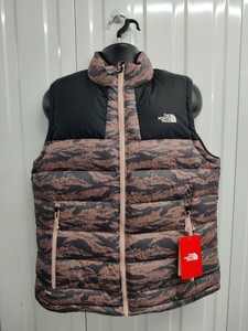 pink north face gilet Off 66%