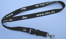 Schleswig-Holsteinischer Zeitungsverlag sh:z Schl&uuml;sselband Lanyard NEU (T247)