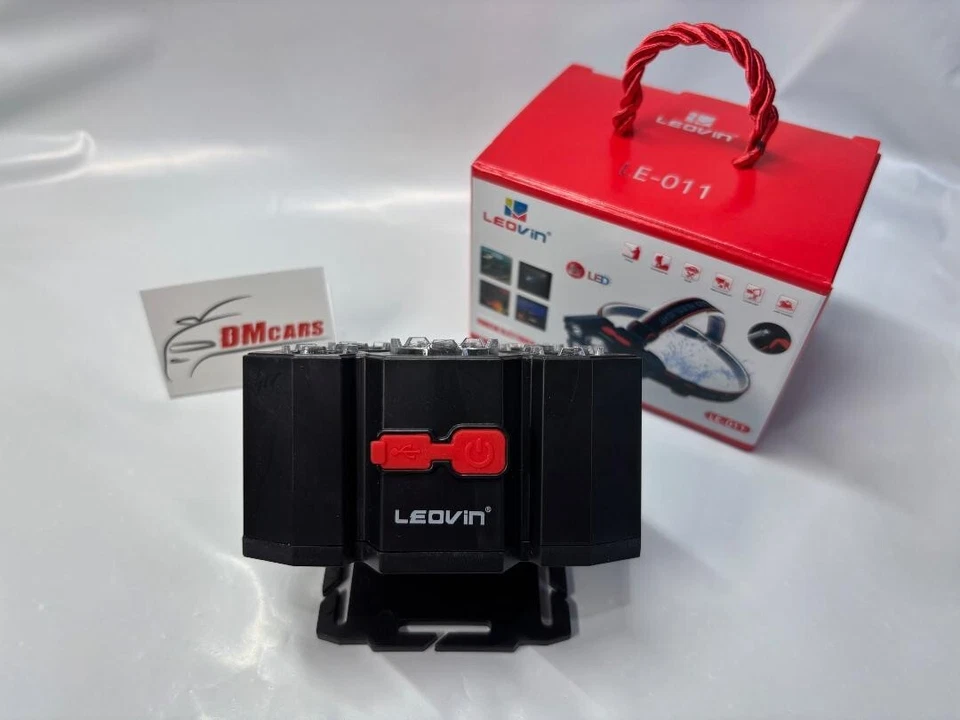 LINTERNA CABEZA DE 6 LEDS LEOVIN, SENDERISMO, PESCA,CICLISMO, ACAMPADA... - Imagen 4 de 4