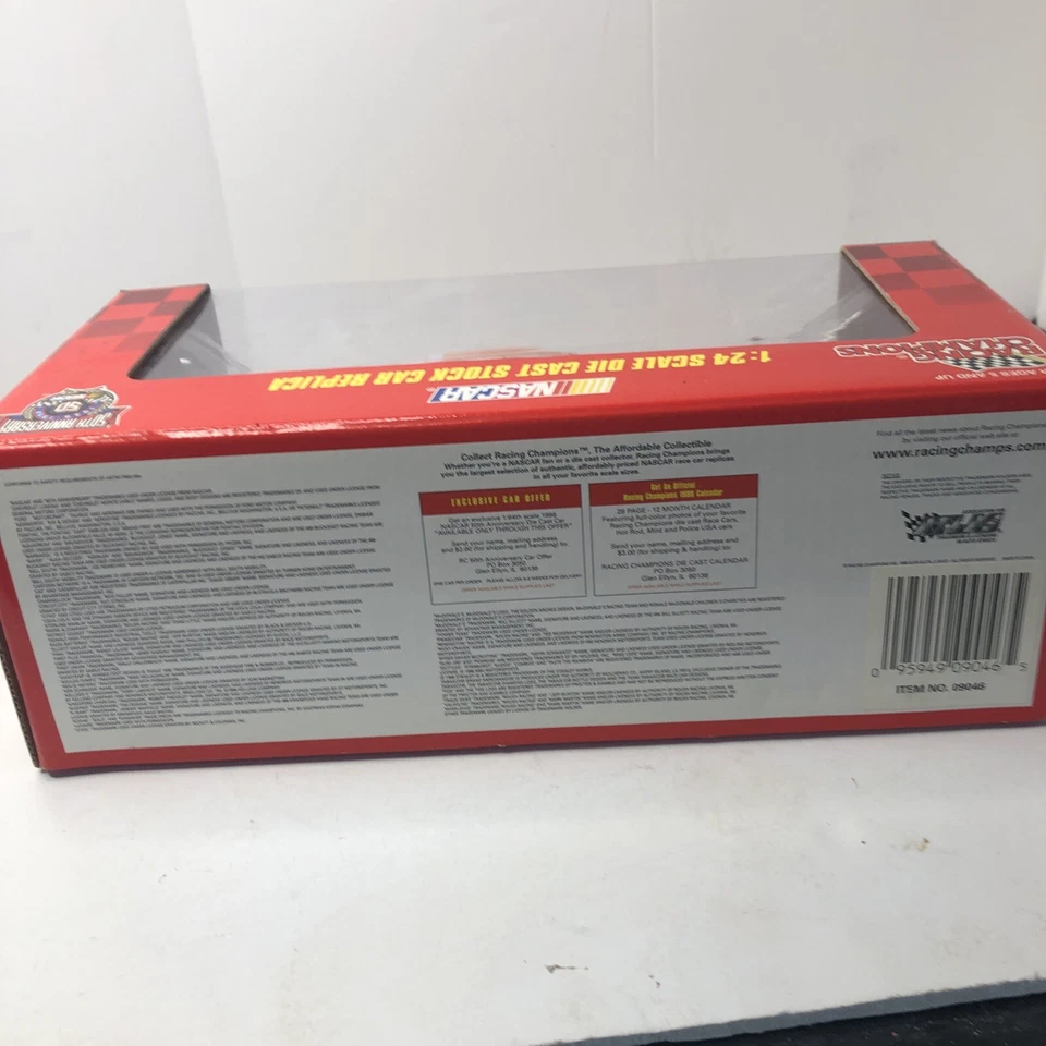 RACING CHAMPIONS 1998 TODD BODINE #35 TABASCO PONTIAC GRAND PRIX 1:24 SCALE - Image 4 of 4