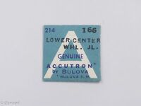 Vintage Original Bulova Accutron 214 Part 166 Lower Center Wheel Jewel Vintage Original Bulova Accutron 214 Part 166 Lower Center Wheel Jewel