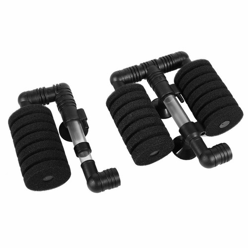 Single/Dual Head Air Sponge Filter for Small Nano Aquarium Fish Tank Shrimp Tool - Picture 15 of 15
