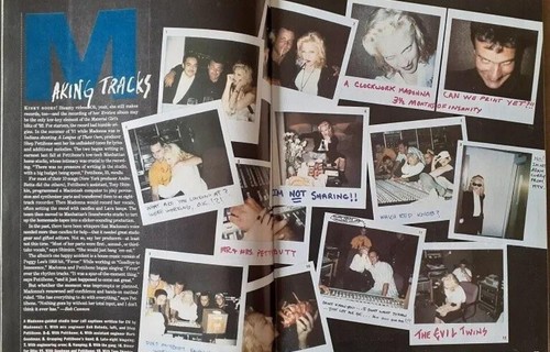 madonna cover feature u.s magazine "entertainment" November 1992 from japan - Picture 7 of 13