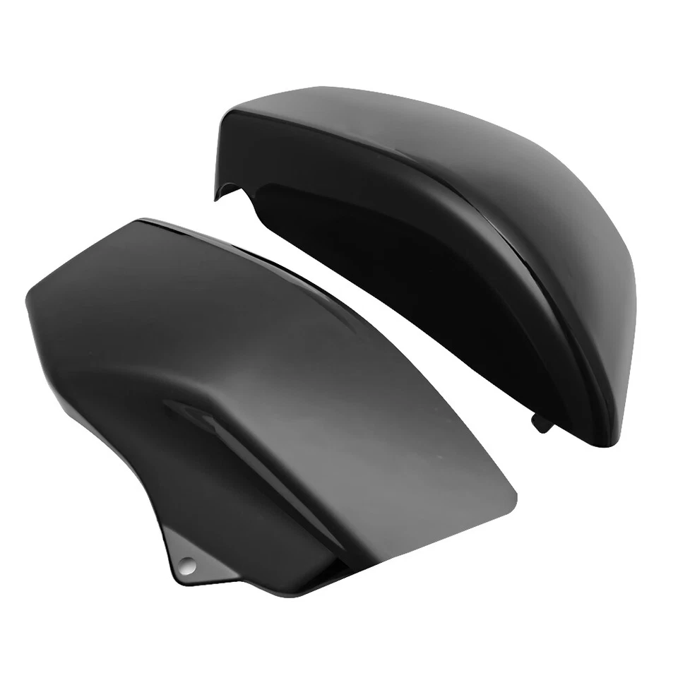Pair Battery Side Fairing Covers Fit For Honda VTX1800 R/S/N/F/T Retro 2002-2008 - Imagem 4 de 4