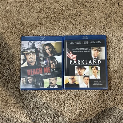 Reach Me + Parkland, 2 Movie Set In Blu-Ray Sealed Brand New, very Nice Set,￼
