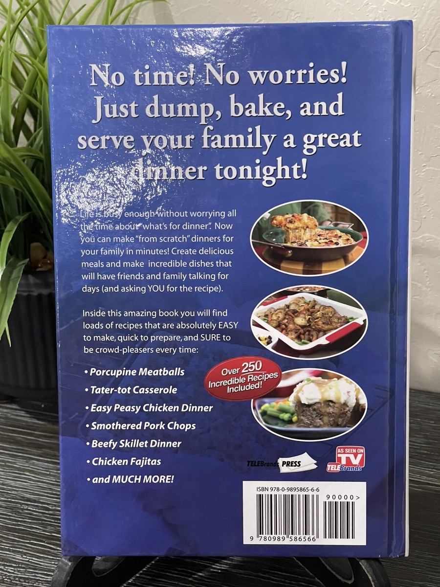 Quick and Easy Dump Dinners Cookbook Cathy Mitchell 250 Recipes