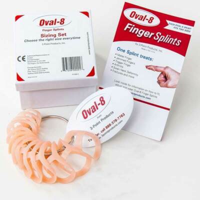 3pp Oval-8 Finger Splint - Sizing Set