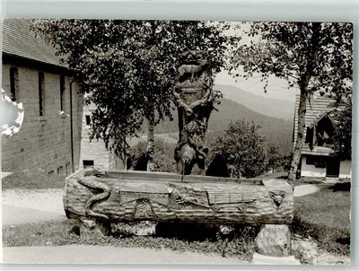 38018064 - 7564 Hundsbach Memorial Fountain Place Handwritten Photo Original From