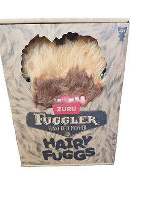 ZURU Fuggler Funny Ugly Monster Hairy Fuggs  Screech-Beard Blonde  Plush Figure