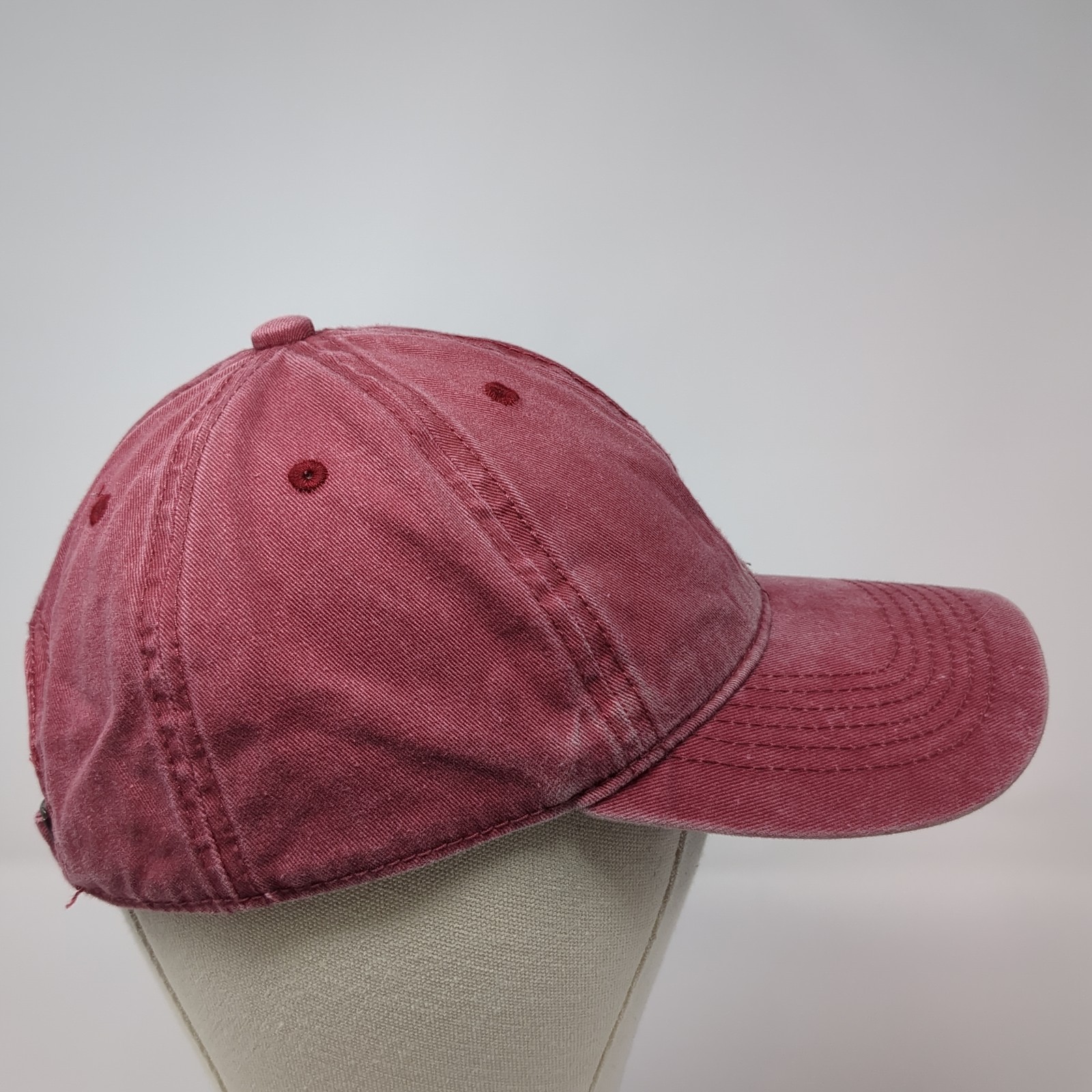 David And Young Slideback Hat Solid Red One Size … - image 5