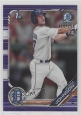 2019 Bowman Draft Chrome Purple Refractor 110/250 Cooper Johnson #BDC-200 c7y
