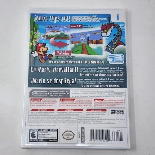 Super Paper Mario (Nintendo Wii) Brand New Factory Sealed - Image 3 of 4