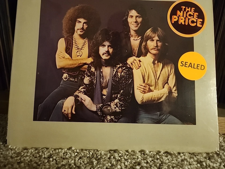 Journey Next SEALED 80's Vinyl PC 34311 LP Happy Sticke Hard Prog Rock - Image 2 of 4