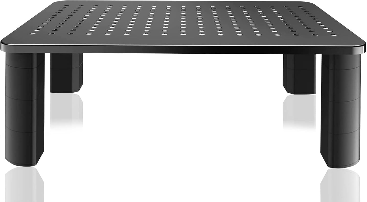 Monitor Stand Riser Adjustable for Laptop, Computer, PC & Printer, 3 Height Adju