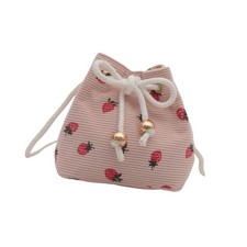 Modern Corduroy Strawberry Bag Shoulder Bags for Casual Travel and Gatherings