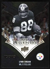2008 UPPER DECK ICONS NFL LEGENDS LYNN SWANN /999 PITTSBURGH STEELERS #LEG20