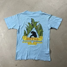 RARE VTG ANVIL 80s SANTA MONICA AIRLINES NATAS KAUPAS SKATEBOARD T-SHIRT Medium