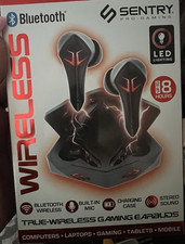 Sentry Wireless Bluetooth Gaming Earbuds Buil...