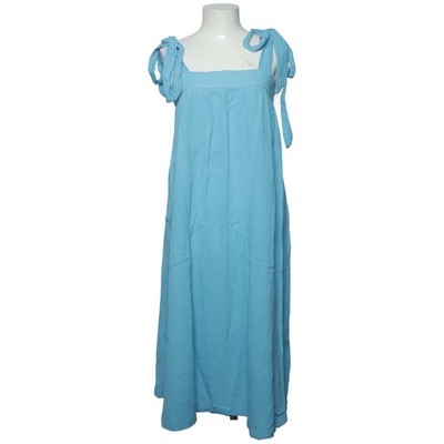H&M, Kleid, Größe: S, Blau, Baumwolle/Leinen, Einfarbig, Damen #LAA