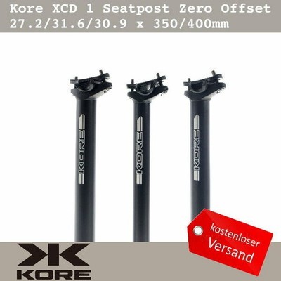 Kore XCD 1 Sattelstützen Zero offset 27.2/31.6/30.9 x 350/400mm MTB Road Bike