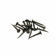 ® 50 x Carpet Upholstery Tacks 13mm 20 & 25mm Fine Blued Cut Nails Pins (13mm)