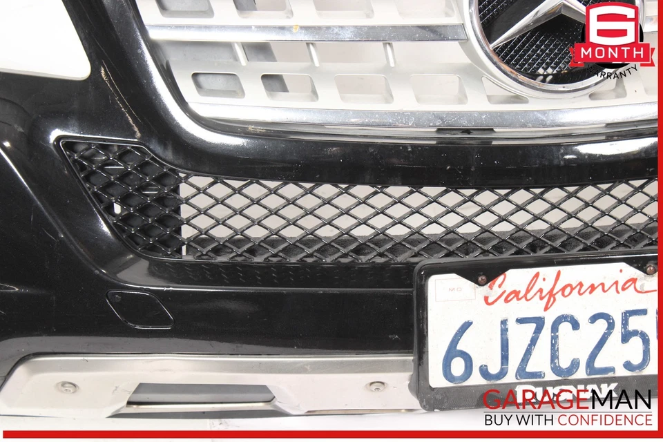 09-11 Mercedes W164 ML350 ML450 ML550 Base Parachoques Delantero Cubierta Negro OEM Foto 4 de 4