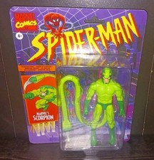 Marvel Legends Marvel's Scorpion Spider-Man Retro Card 6    Sealed New Hasbro