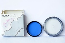Hoya HMC 80B Blue Lens Filter 52mm with Case and Box Unused Made in Japan