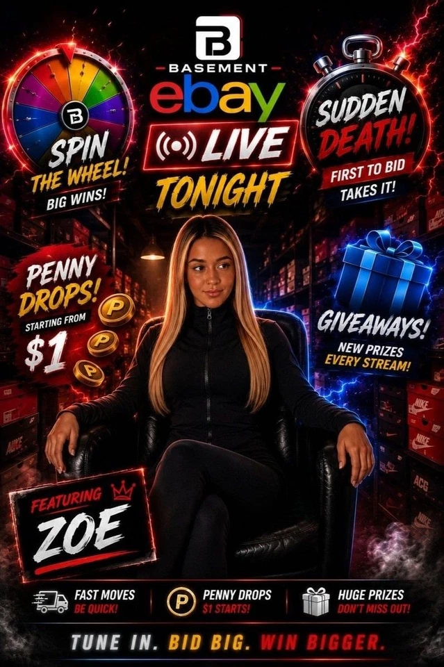 🔥NEW ARRIVALS💰 PENNY DROPS 🎁 GIVEAWAYS ⚡SUDDEN DEATH AUCTIONS