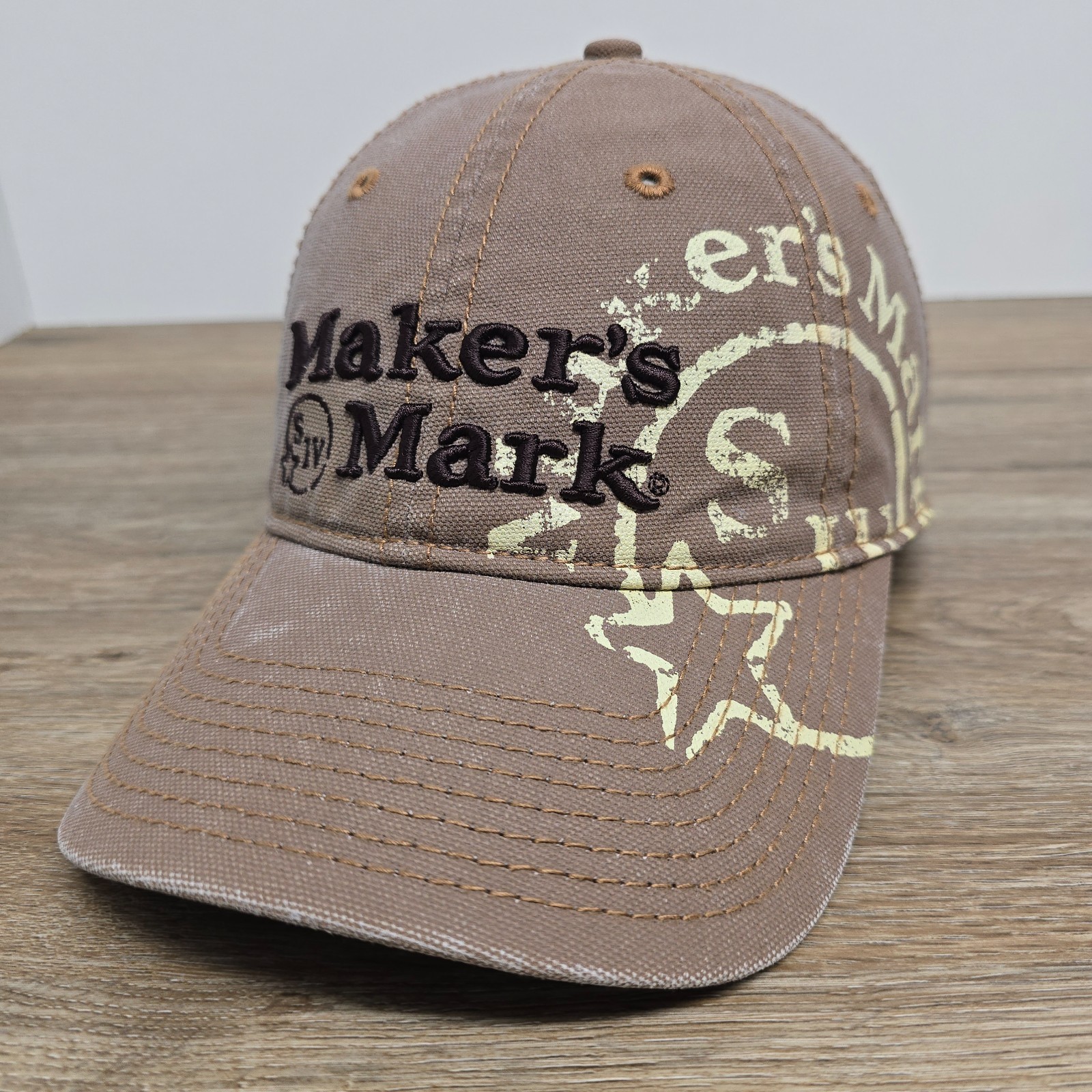 Maker's Mark Hat Bourbon The Game Adjustable Unst… - image 1