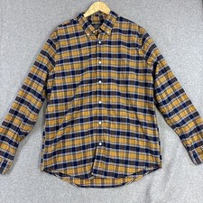 St John's Bay Men's L, Long Sleeve Button Down Flannel Shirt