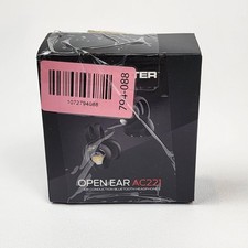 Monster AC221 Open Ear Bluetooth Earbuds White Clip-On Wireless Headphones