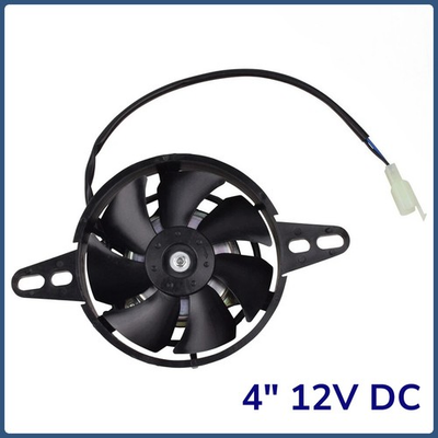 #ad 4quot; 12V DC Universal Motorcycle Radiator Cooling Fan Electric For Dirt Bike ATV $18.04