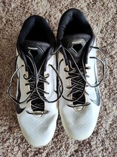 Nike Huarache Męskie korki baseballowe rozm. 13 białe i czarne Doskonałe
