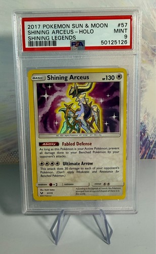 Shining Arceus graded PSA 9 for sale on eBay