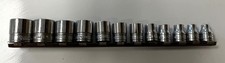 Snap-on 12 pt Shallow Socket Set 7/8-1/4 F281...