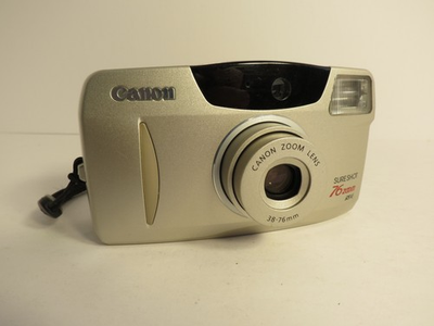 #ad #ad Canon Sure Shot 76 Zoom 35mm Film Camera Point amp; Shoot Working $149.99