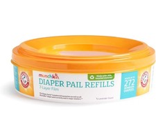 Munchkin Arm  Hammer Diaper Pail Refill Rings, Holds up to 272 Newborn Diapers