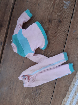 Vintage Barbie Sindy Size Kleidung Trainingsanzug 