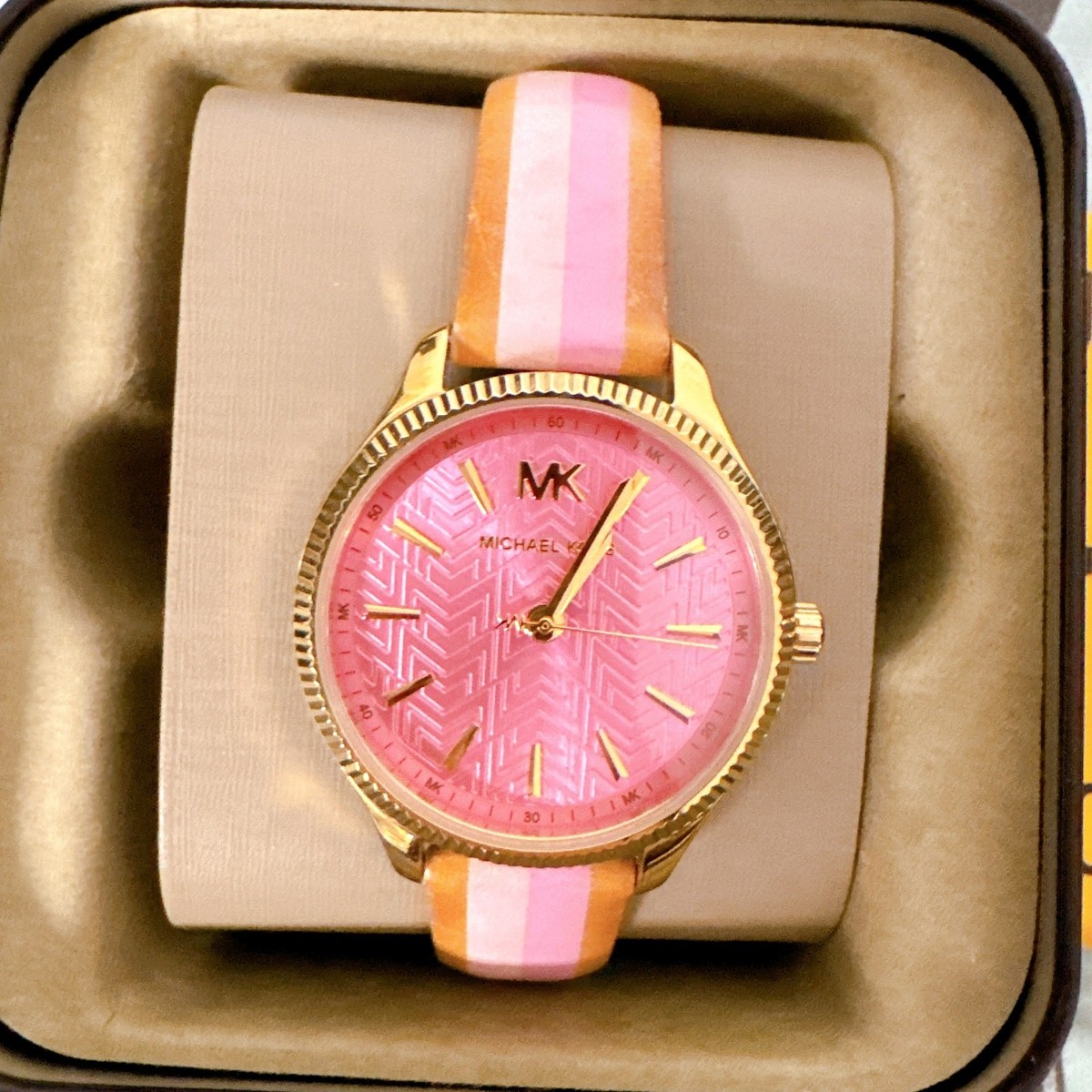 Michael Kors MK2809 Lexington Quartz Gold Tone Women's Watch | eBay