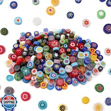 Youway Style Millefiori Mosaic Tiles for Crafts, Mosaic Glass Pieces,No-Hole