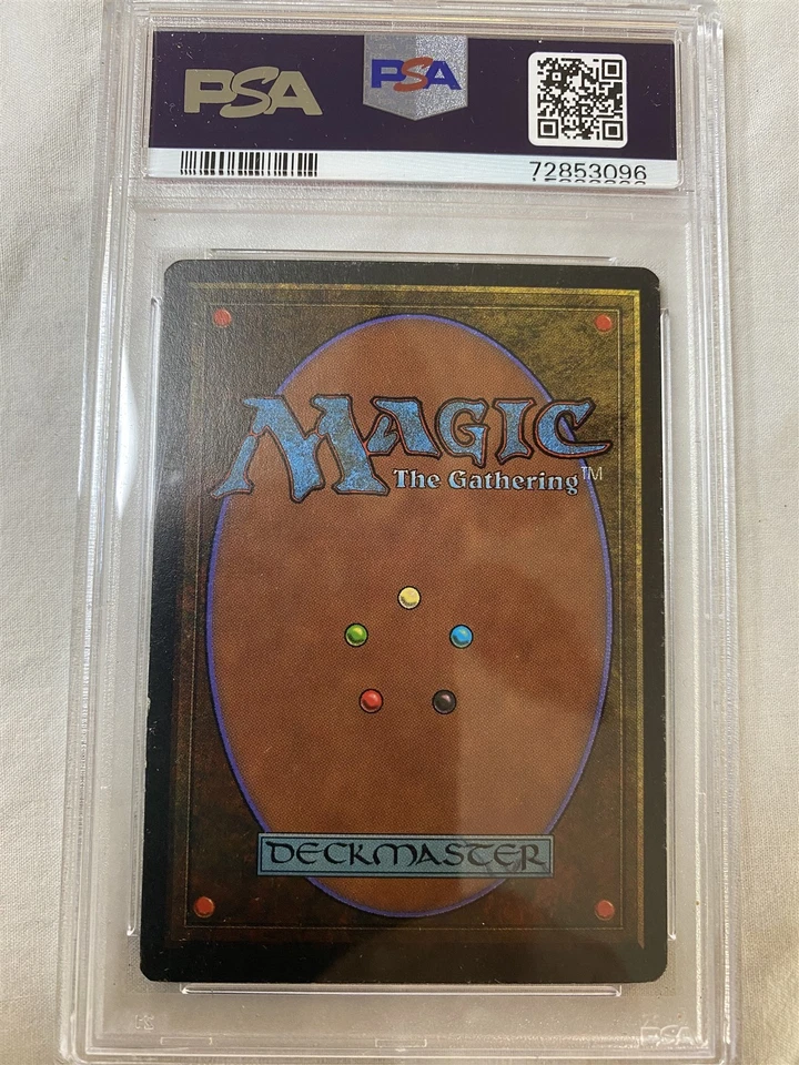 1994 Magic The Gathering Legends Reset PSA EX-MT 6 - Image 4 of 4